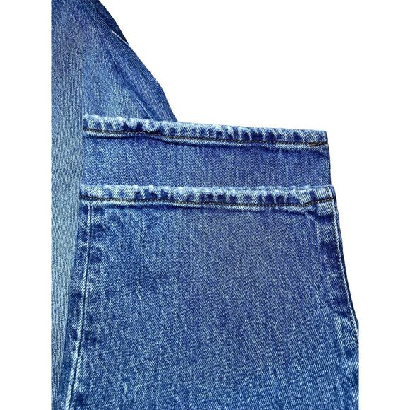 Madewell Women’s Size 24 The Curvy ‘90s Straight Crop Jean In Hazeldell Wash - Picture 8 of 13